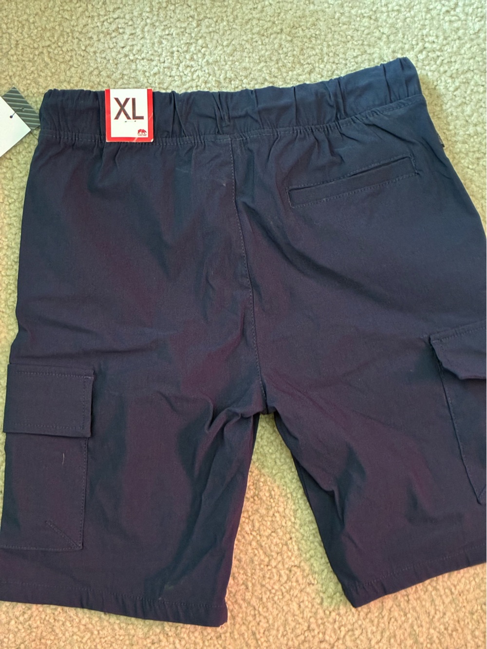 Ring of Fire Navy Cargo Shorts for Kids/boys
